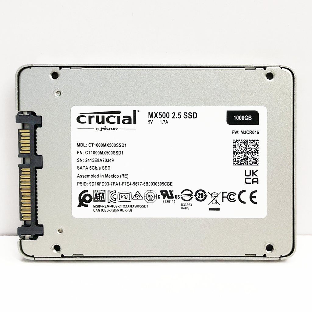 1TB / 무상 29년 5월) 마이크론 Crucial MX500 1TB